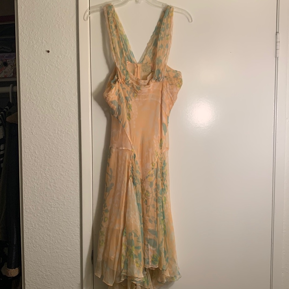 100% silk dress